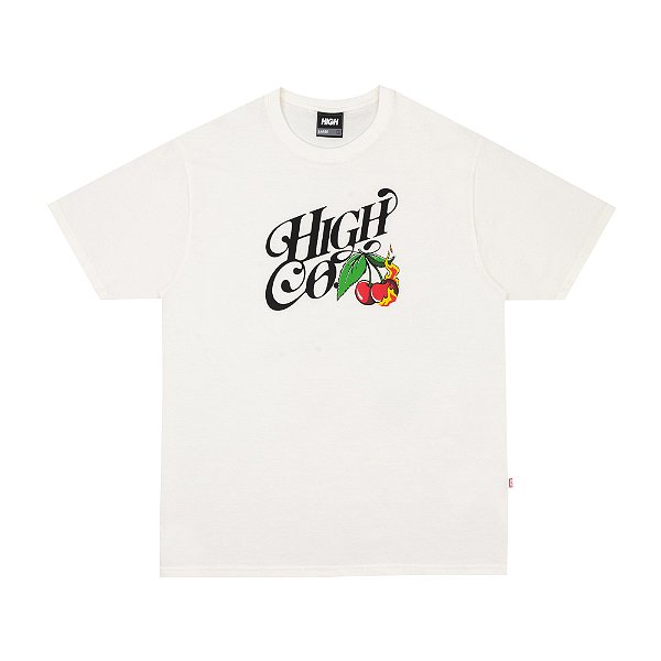 Camiseta High Company Tee Cherry White