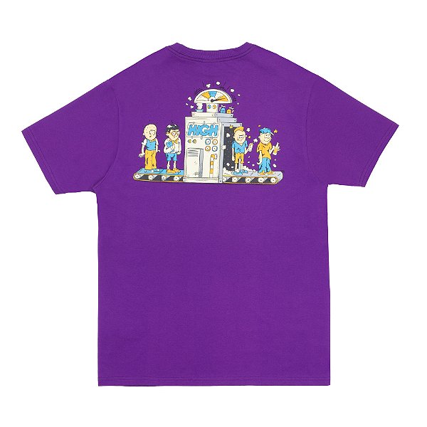 Camiseta High Company Tee Factory Purple