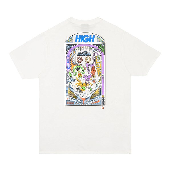 Camiseta High Company Tee Pinball White