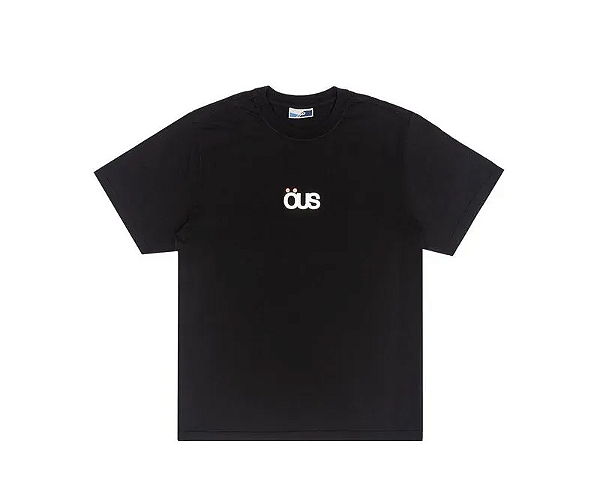 Camiseta Ous Semi Logo Preta