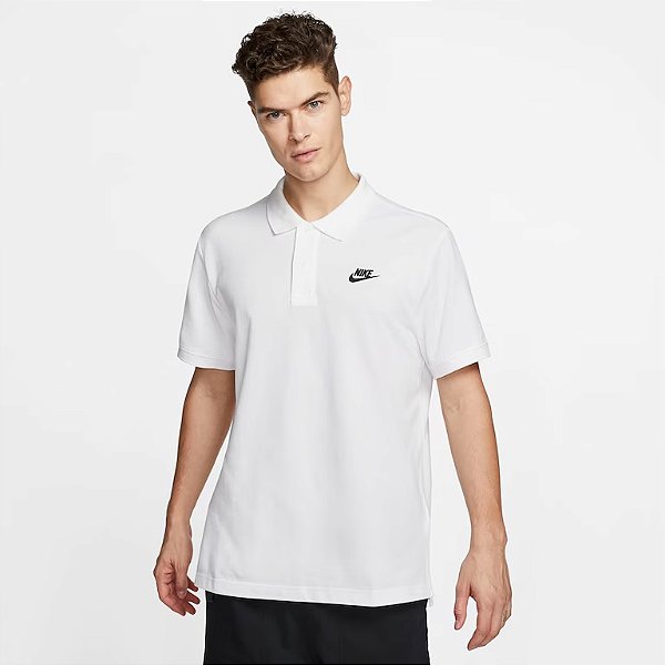 Camiseta Nike Sportswear Mens Polo White