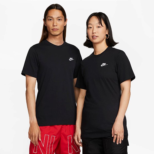 Camiseta Nike Sportswear Club Black