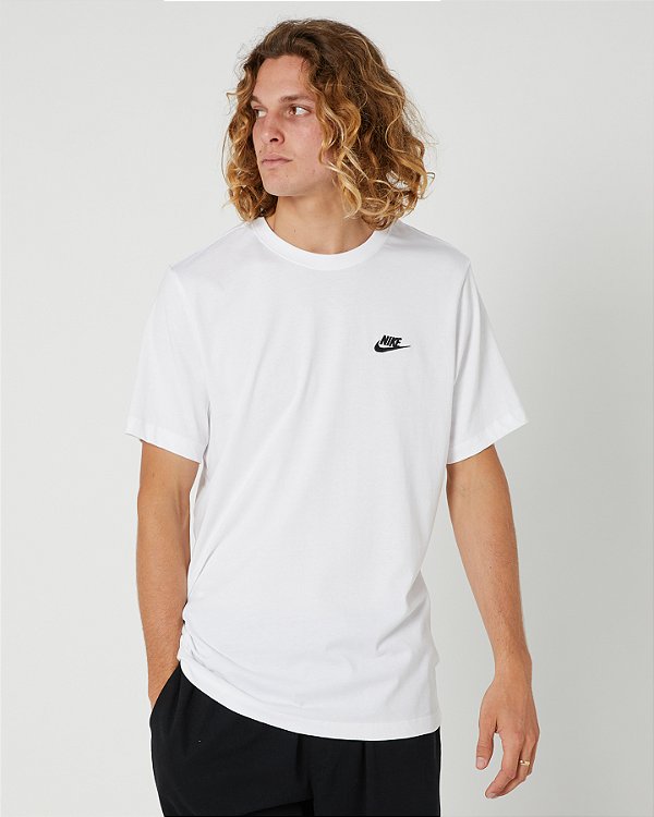 Camiseta Nike Club Tee White