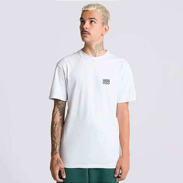 Camiseta Vans Left Chest II SS White