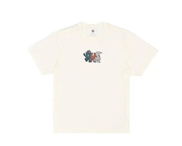 Camiseta Ous 3 Amigos Off White