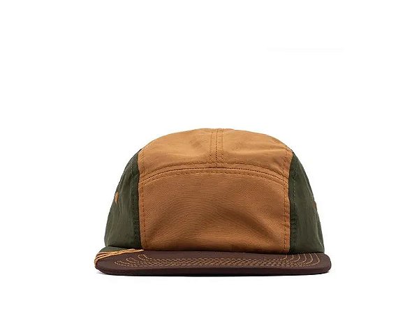 Boné Ous 5 Panel Phibo Marrom/Verde