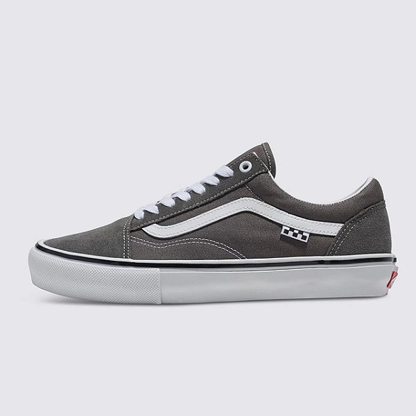 Tênis Vans Skate Old Skool Pewter White