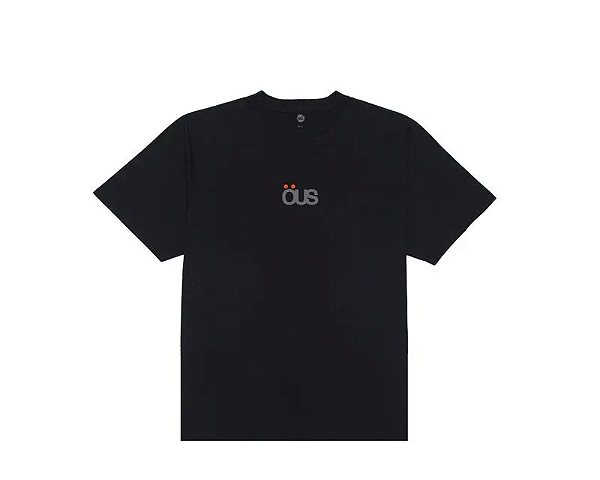 Camiseta Ous Imperial Semi Logo 2 Preta
