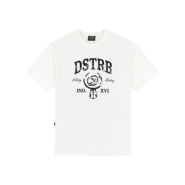 Camiseta Disturb All City T Shirt in Off-White