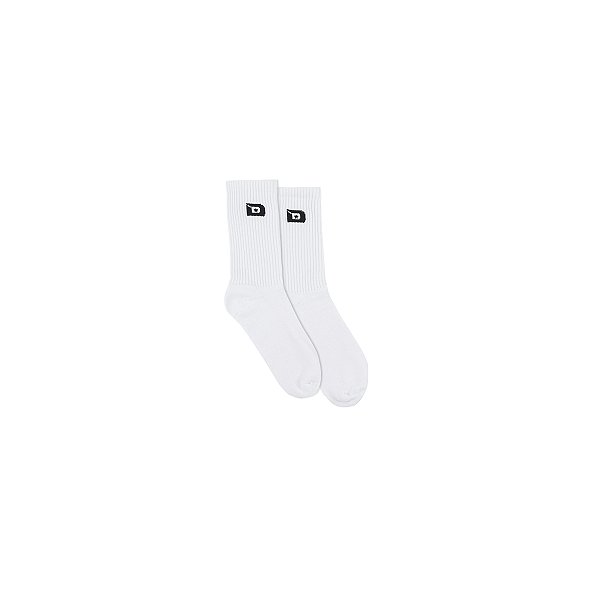 Meia Disturb D Ind Socks in White