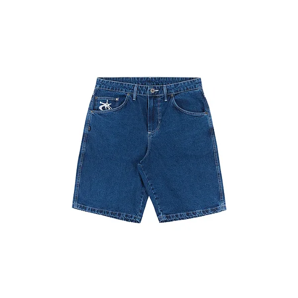 Bermuda Disturb Blackzone Denim Shorts in Blue