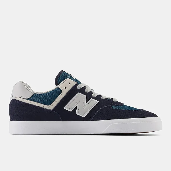 Tênis New Balance Nb Numeric 574 Vulc Marinho/Petroleo