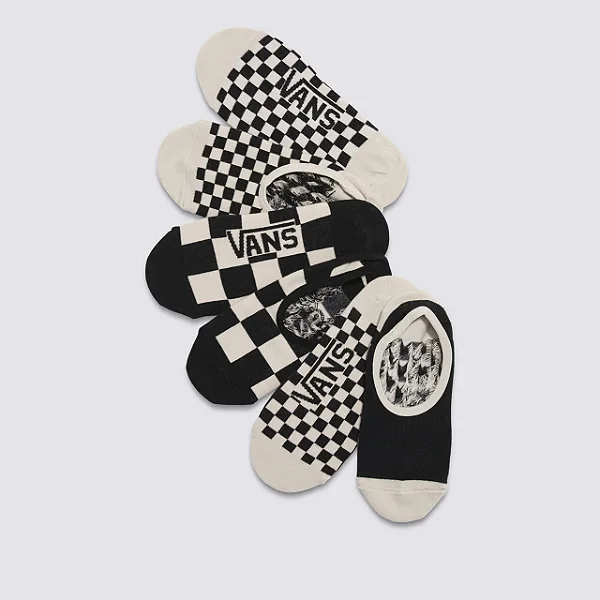 Meia Vans Checker Cannodle Black 36/9