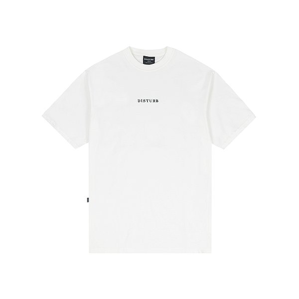 Camiseta Disturb OG Logo T Shirt in Off White