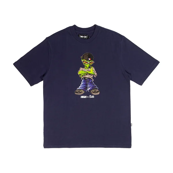 Camiseta Alien High & ÖUS T-Shirt Navy