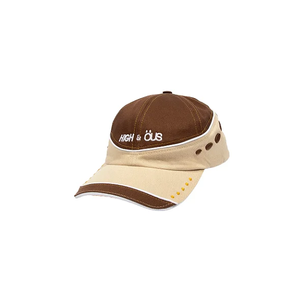 Boné HIGH x ÖUS 6 Panel Brown