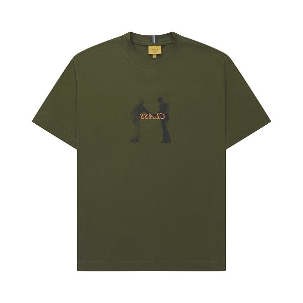 Camiseta Class T shirt "Working Class Attack" Green