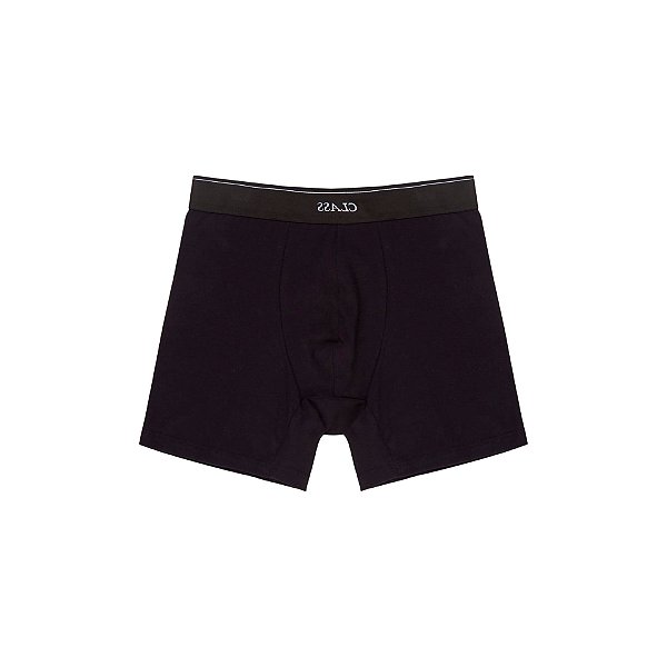 Cueca Class 3 PACK BOXER "CLASS INVERSO" BLACK