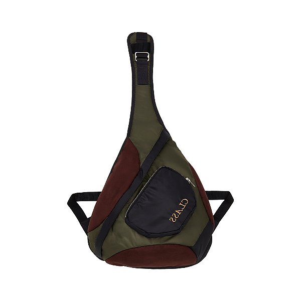 Bolsa Class DADORA SLING BAG "CLASS INVERSO" BROWN & GREEN