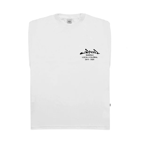 Regata Barra "Local x Global 2025" Branca