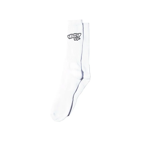 Meia High Company Socks Graff White