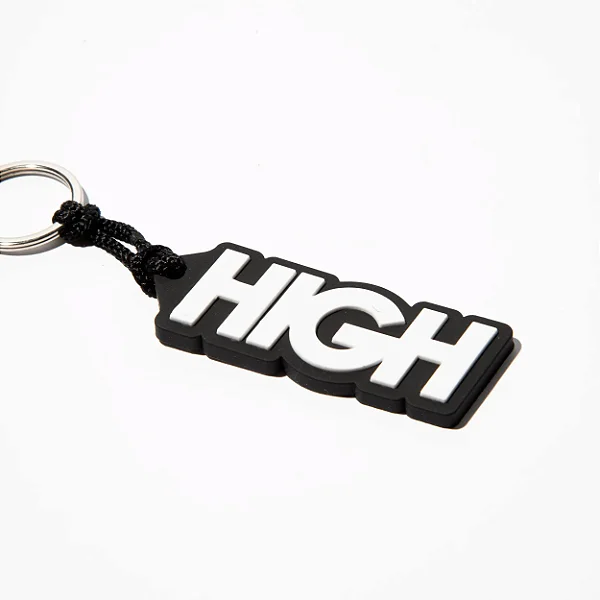 Chaveiro High Company Keychain Logo Black