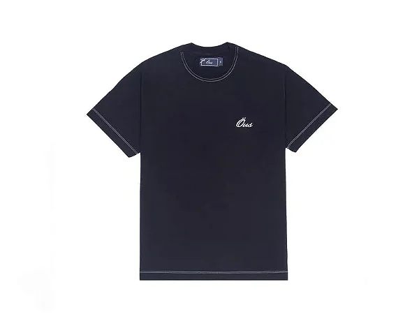 Camiseta Ous Heavy Script Preta