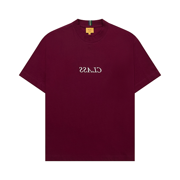Camiseta Class T Shirt "Class Inverso" Burgundy