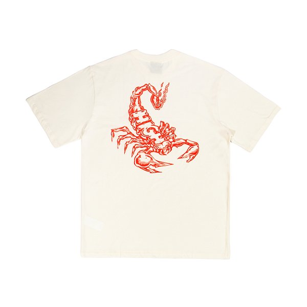 Camiseta High Company Tee Scorpion White/Red