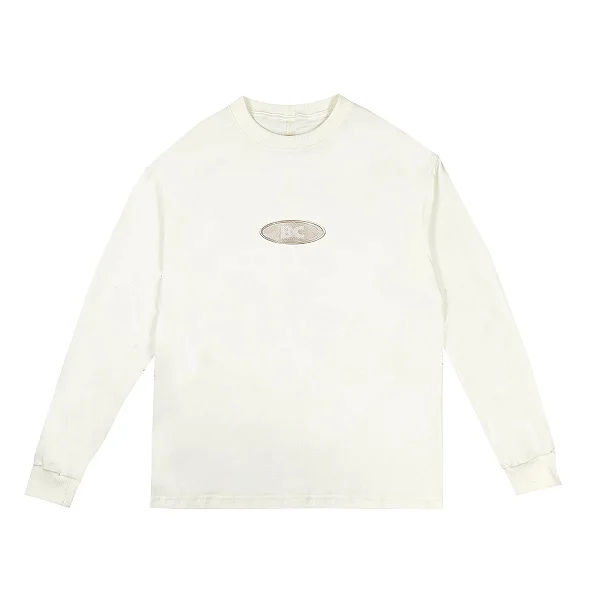 Camiseta Barra Manga Longa Goods Logo Cassic Off White