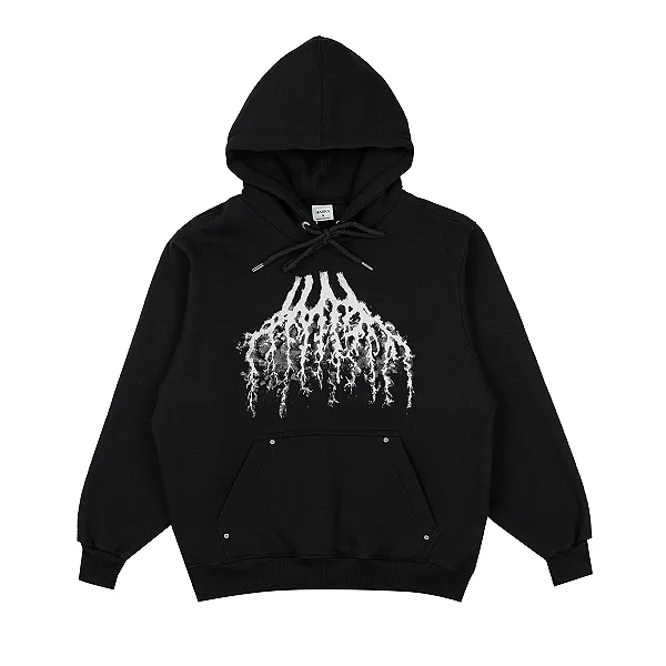 Moletom Barra Raizes Preto