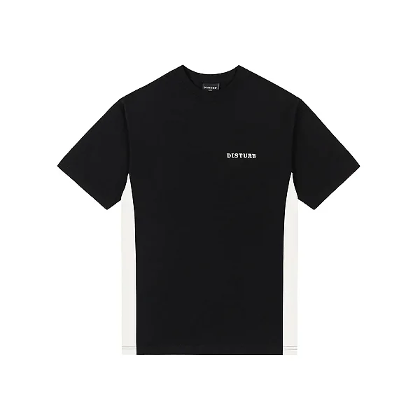 Camiseta Disturb Panels T Shirt in Black