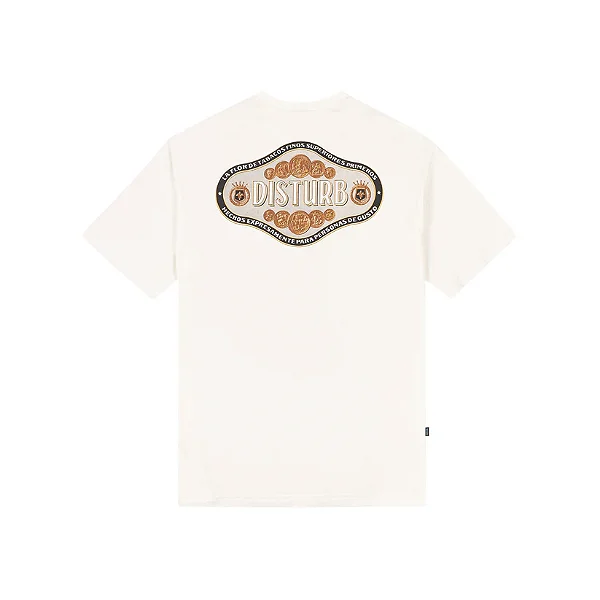 Camiseta Disturb Tabacco T Shirt in Off White