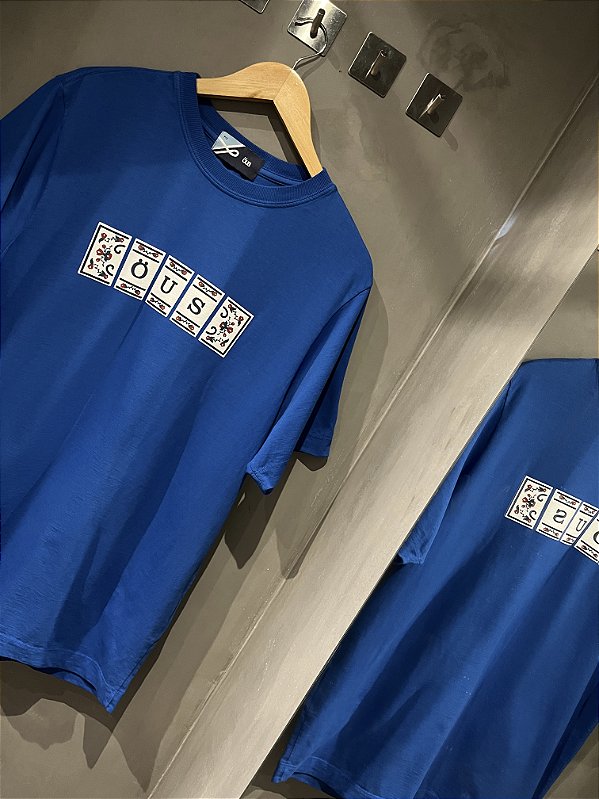 Camiseta Ous Azuleojs Azul Royal