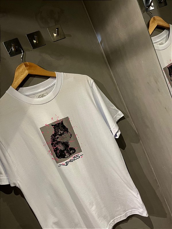Camiseta Vans Feline SS White