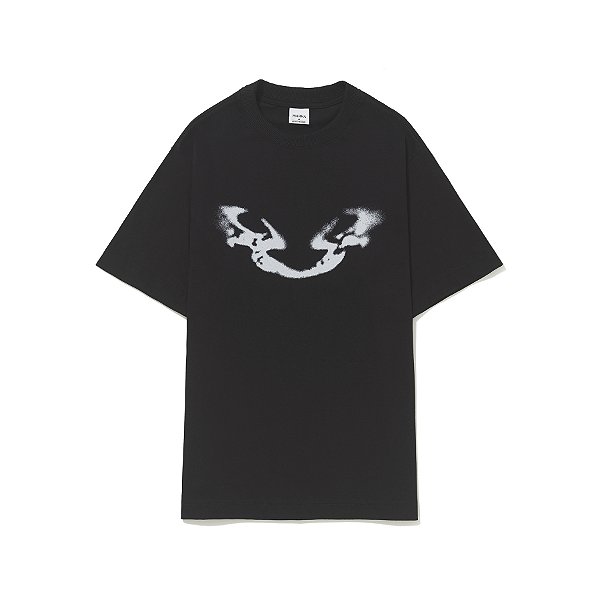 Camiseta Barra B Reflexo Espectro Preta