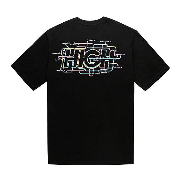 Camiseta High Company Tee Metro Black