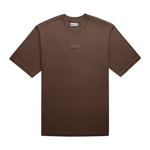 Camiseta High Company Tee Embossed Brown