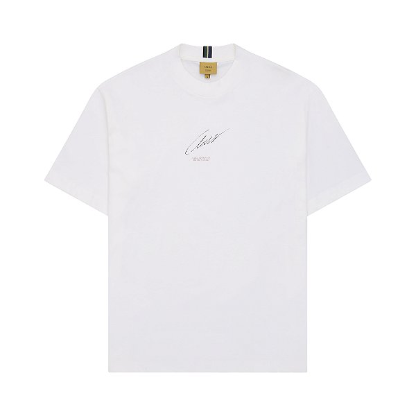 Camiseta Class "Signature" Off White