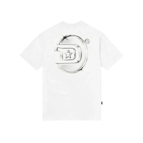 Camiseta Disturb Platinum T Shirt in Off White