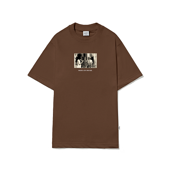 Camiseta Barra Ancestral Marrom