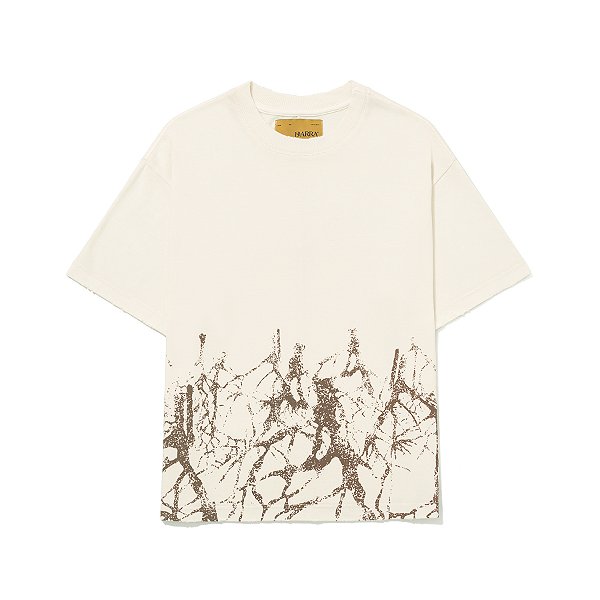 Camiseta Barra Manguezal Estonada Off White