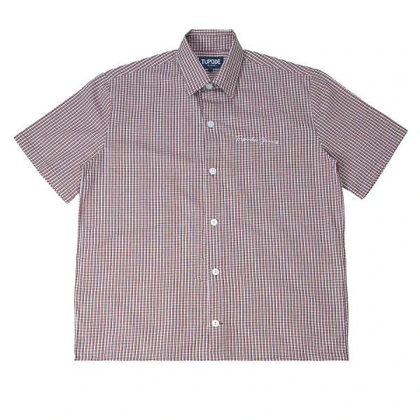 CAMISA TUPODE XADZ SAN MANGA CURTA PRETO MARROM