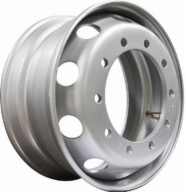 RODA DISCO CARRETA 10 FUROS 8,25X22,5 PNEU 295 S/ CAMERA