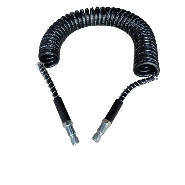 Mangueira Esp Cavalo/carreta Stralis 6,500mm M16xm16 Preto