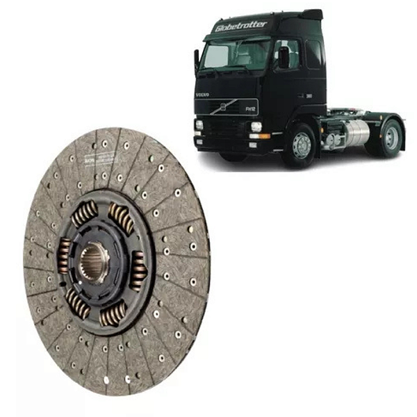 Disco Embreagem Volvo Fh 12 380 Câmbio Vt 2214b Sachs 569803
