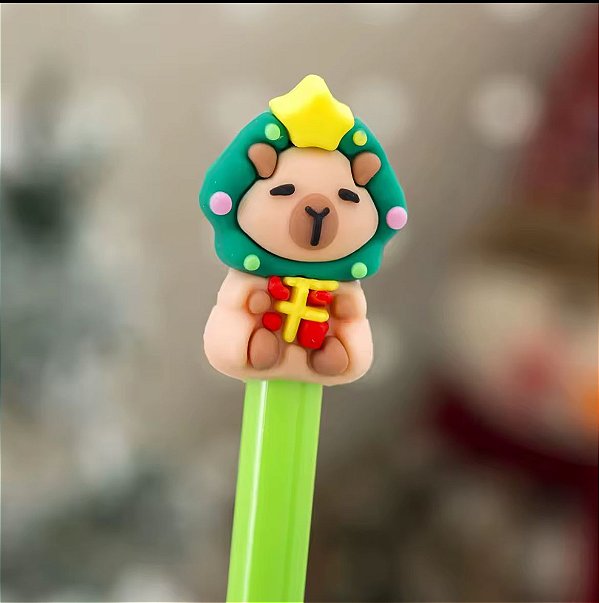 Caneta Natal Capivara