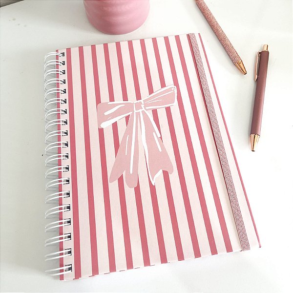 Caderno Laço Girly