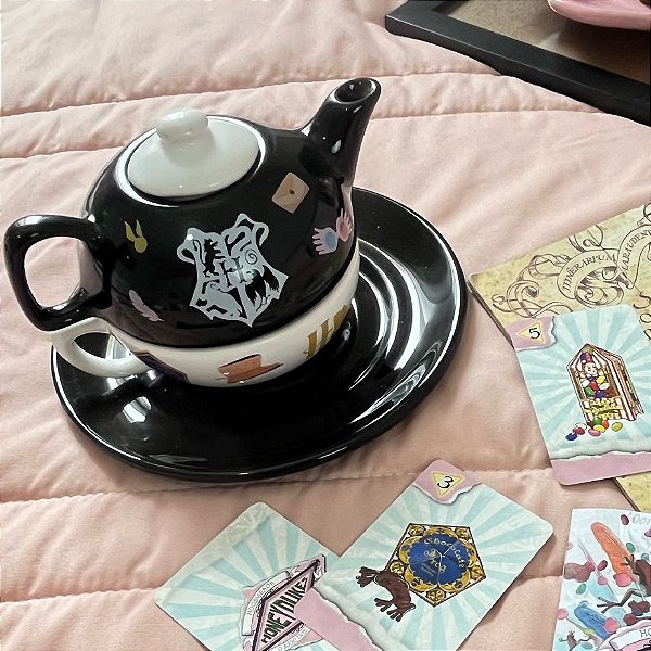 Kit Bule e Xícara + Prato Harry Potter
