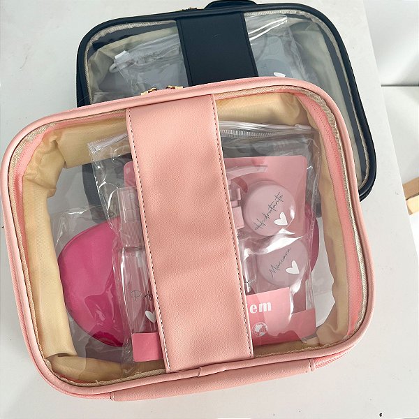 Kit Necessaire Viagem + Acessórios